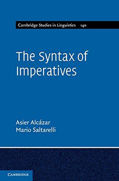 portada The Syntax of Imperatives (Cambridge Studies in Linguistics) (en Inglés)