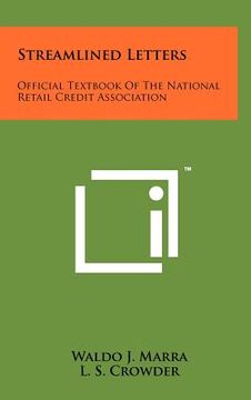 portada streamlined letters: official textbook of the national retail credit association