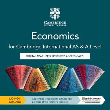 portada Cambridge International as & a Level Economics Digital Teacher's Resource Access Card