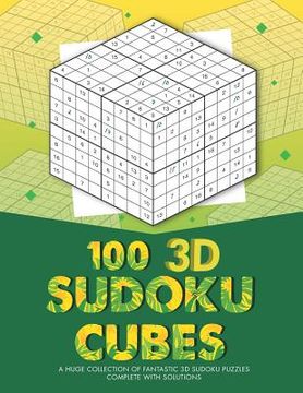 portada 100 3D Sudoku Cubes (en Inglés)