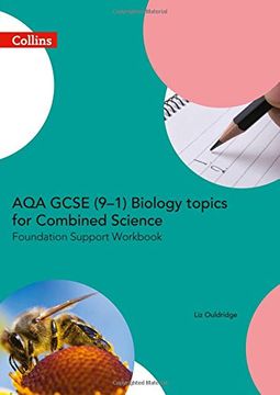 portada Aqa GCSE 9-1 Biology for Combined Science: Foundation Support Workbook (en Inglés)