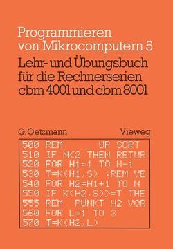 portada Lehr- Und Übungsbuch Für Die Rechnerserien Cbm 4001 Und Cbm 8001 (en Alemán)