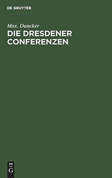 portada Die Dresdener Conferenzen (en Alemán)