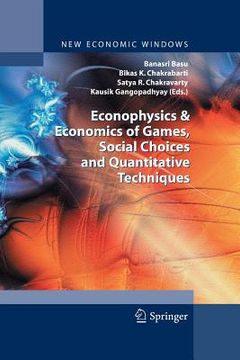 portada Econophysics and Economics of Games, Social Choices and Quantitative Techniques (en Inglés)