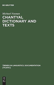portada Chantyal Dictionary and Texts (en Inglés)