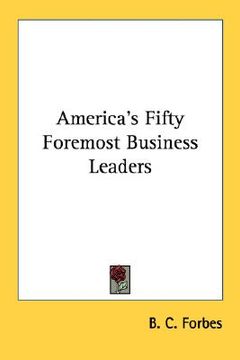 portada america's fifty foremost business leaders (en Inglés)