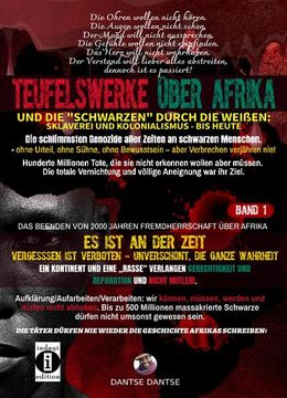 portada Teufelswerke Über Afrika und die "Schwarzen" Durch die Weißen Band 1 (en Alemán)