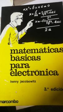 portada Matemáticas Básicas Para la Electrónica
