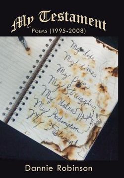 portada my testament: poems (1995-2008) (en Inglés)