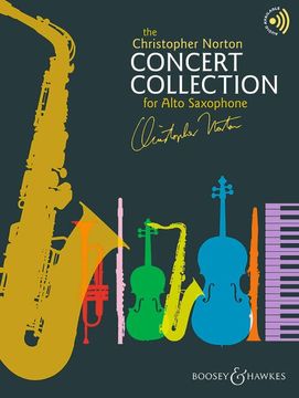 portada Concert Collection for Alto Saxophone and Piano Book With Online Audio (en Inglés)