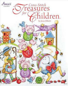 portada cross-stitch treasures for children