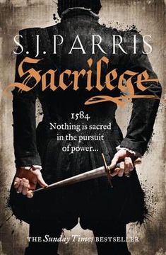 portada sacrilege. s.j. parris (en Inglés)