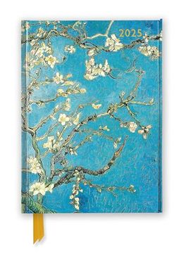 portada Vincent van Gogh: Almond Blossom 2025 Luxury Diary Planner - Page to View With Notes (en Inglés)