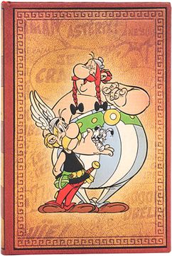 portada Paperblanks | Asterix & Obelix | the Adventures of Asterix | Hardcover Journals | Mini | Lined | Elastic Band | 176 pg | 85 gsm (en Inglés)