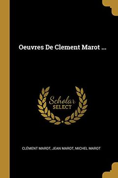 portada Oeuvres de Clement Marot ... (in French)