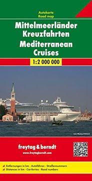portada Mediterranean Cruises f&b r/v - 1/2M: Regiokaart 1: 2 000 000
