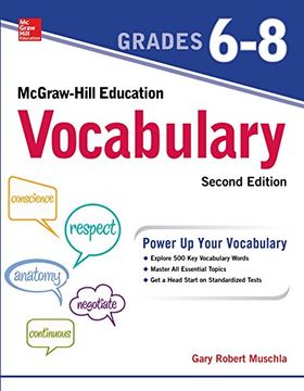 portada Mcgraw-Hill Education Vocabulary Grades 6-8, Second Edition 