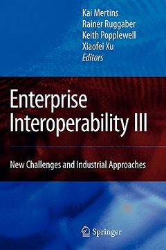 portada enterprise interoperability iii: new challenges and industrial approaches (en Inglés)