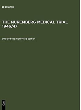 portada Guide to the Microfiche Edition: With an Introduction to the Trial's History by Angelika Ebbinghaus and Short Biographies of the Participants (en Inglés)
