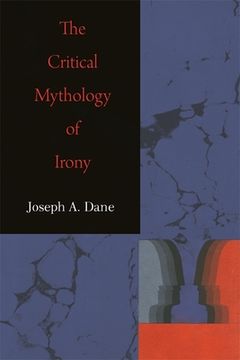 portada critical mythology of irony (in English)
