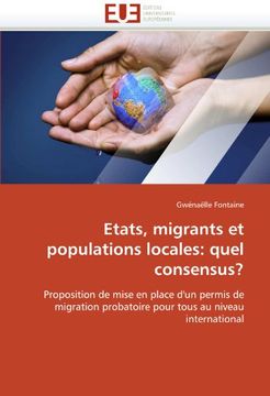 portada Etats, Migrants Et Populations Locales: Quel Consensus?