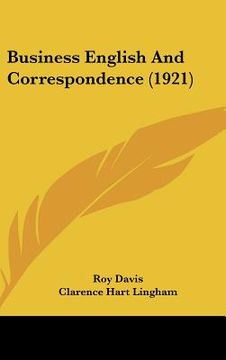portada business english and correspondence (1921) (en Inglés)