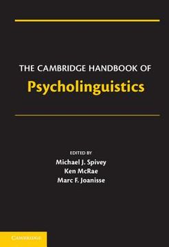 portada the cambridge handbook of psycholinguistics