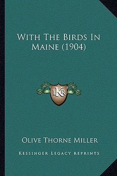 portada with the birds in maine (1904) (in English)