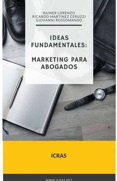 portada ICRAS Ideas Fundamentales: Marketing para Abogados