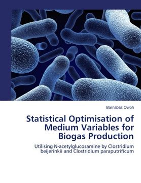 portada Statistical Optimisation of Medium Variables for Biogas Production: Utilising N-acetylglucosamine by Clostridium beijerinkii and Clostridium paraputrificum