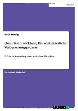 portada Qualitätsentwicklung. Ein kontinuierlicher Verbesserungsprozess (German Edition)