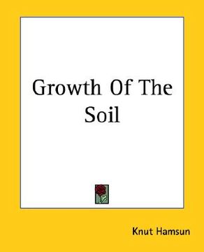 portada growth of the soil (en Inglés)