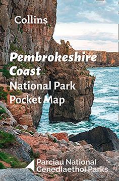 portada Pembrokeshire Coast National Park Pocket Map: The Perfect Guide to Explore This Area of Outstanding Natural Beauty (en Inglés)