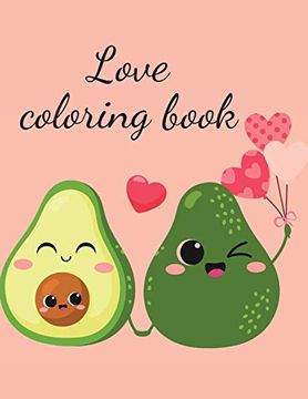 portada Love Coloring Book (en Inglés)