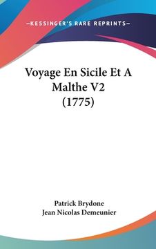 portada Voyage En Sicile Et A Malthe V2 (1775) (en Francés)