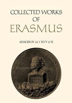 portada Adages iv iii 1 to v ii 51 (Collected Works of Erasmus) (en Inglés)