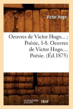 portada Oeuvres de Victor Hugo. Poésie. Tome III (Éd.1875) (en Francés)