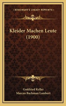 portada Kleider Machen Leute (1900) (en Alemán)