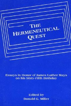 portada the hermeneutical quest: essays in honor of james luther mays on his sixty-fifth birthday (in English)