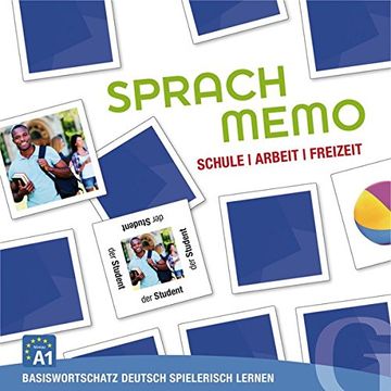 portada Sprachmemo: Schule, Arbeit, Freizeit (in German)