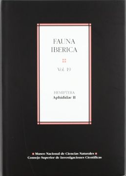 portada Fauna Ibérica. Vol. 19. Hemiptera: Aphididae ii (in Spanish)