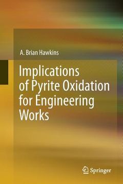 portada Implications of Pyrite Oxidation for Engineering Works (in English)