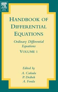 portada handbook of differential equations: ordinary differential equations (en Inglés)