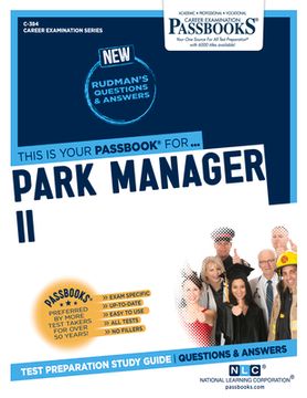 portada Park Manager II (C-384): Passbooks Study Guide Volume 384 (in English)