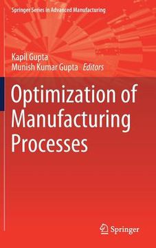 portada Optimization of Manufacturing Processes (in English)