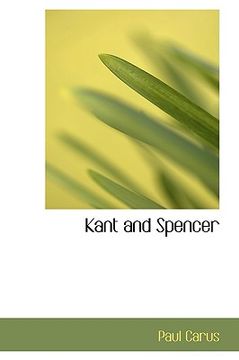 portada kant and spencer (en Inglés)