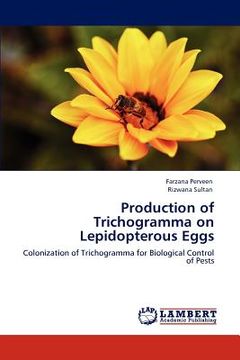 portada production of trichogramma on lepidopterous eggs (en Inglés)