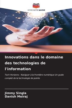 portada Innovations dans le domaine des technologies de l'information (en Francés)