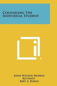 portada counseling the individual student (in English)