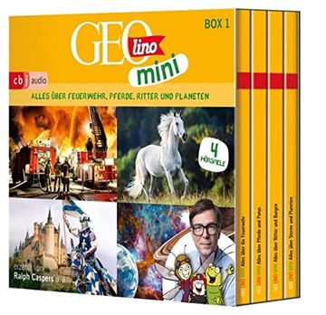 portada Geolino Mini: Box 1: Alles Über Feuerwehr, Pferde, Ritter und Planeten (in German)